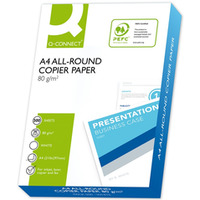 Papier ksero Q-CONNECT All-Round, A4, klasa C, 80gsm, 500 ark