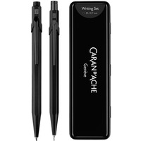 Zestaw dugopis 849 i oówek 844 CARAN D'ACHE Black Code, w etui, czarny