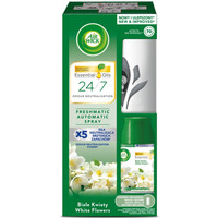 Automatyczny odwieacz powietrza AIR WICK FRESHMATIC komplet z wkadem, biae kwiaty, 250 ml