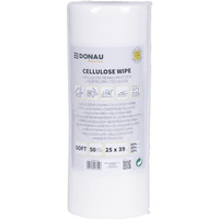 cierka DONAU HOME, z celuloz 50%, rolka, soft, 25x39cm, 50 listków, biaa