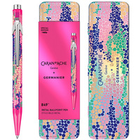 Dugopis CARAN D'ACHE 849 Germanier, w pudeku, róowy neonowy