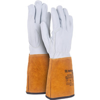 Rkawice spawalnicze DONAU SAFETY DS-KEV WELTIG, kevlar, skóra kozia, rozm. 10/XL, biao-zote