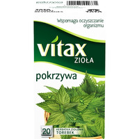 Herbata VITAX, ziołowa, pokrzywa, 20 torebek
