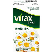 Herbata VITAX, ziołowa, rumianek, 20 torebek