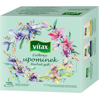 Herbata VITAX, ziołowy upominek, 40 torebek