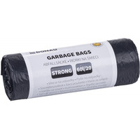 Worki na mieci DONAU HOME, mocne (LDPE), 60l, 20 szt., czarne