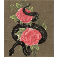 Zestaw KAWECO X MOLESKINE 2025, notes Snake Roses, L, 13x21cm, w linie + d³ugopis, w pude³ku