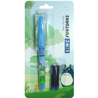 Pi&oacute;ro wieczne LINC Funtoon, +2 wk�ady, blister, niebieskie