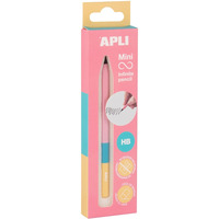 O³ówek wieczny APLI Infinite Tricolor, HB, 1 szt., pude³ko kartonowe z zawieszk±, ró¿owy