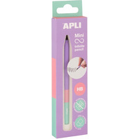 O³ówek wieczny APLI Infinite Tricolor, HB, 1 szt., pude³ko kartonowe z zawieszk±, fioletowy