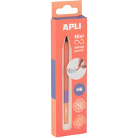 O³ówek wieczny APLI Infinite Tricolor, HB, 1 szt., pude³ko kartonowe z zawieszk±, pomarañczowy