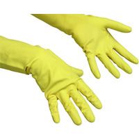 R�kawice lateksowe VILEDA PROFESSIONAL Contract, rozmiar S, �&oacute;�te