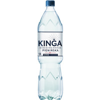Woda mineralna KINGA PIENI�SKA, gazowana, 1, 5l, kaucja