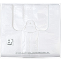 Reklam&oacute;wka SARANTIS, HDPE, podstawowa, 25/6/45 cm, 8 mikr., 200 szt., bia�a