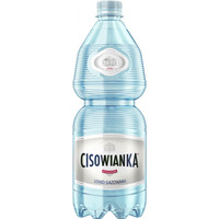 Woda CISOWIANKA, lekko gazowana, butelka plastikowa, 1l, kaucja