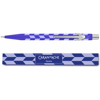 O�&oacute;wek mechaniczny CARAN D'ACHE 844 Mosaic, 0, 5mm, w pude�ku, royal blue