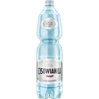 Woda Cisowianka, lekko-gazowana, butelka plastikowa, 1, 5l, kaucja