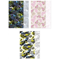 Zeszyt szkolny GIMBOO, A4, w 3 linie, 32 kart., 70gsm, mix wzor&oacute;w