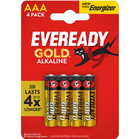 Bateria EVEREADY GOLD from ENERGIZER, AAA, LR03, 1, 5V, CP4 EU, 4 szt