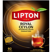 Herbata LIPTON czarna, Royal Ceylon, 92 torebki