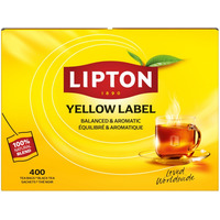 Herbata LIPTON czarna, Yellow Label, 400 torebek