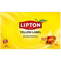 Herbata LIPTON czarna, Yellow Label, 600 kopert