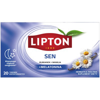 Herbata LIPTON Functional, zio³owa, sen, 20 kopert