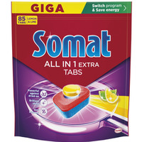 Tabletki do zmywarki SOMAT All in 1 Extra Lemon, 85 szt