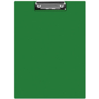 Clipboard DONAU teczka, PP, A4, z klipsem, zielony