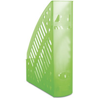 Pojemnik na dokumenty aurowy DONAU, polistyren, A4, transparentny zielony