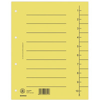 Przekadka DONAU, karton, A4, 235x300mm, 1-10, 1 karta, óta