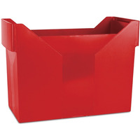 Mini archiwum DONAU, plastikowe, czerwone