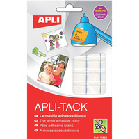 Masa mocująca APLI Apli-Tack, podzielona, 75g, biała