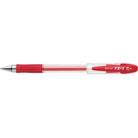Długopis żelowy PENAC FX1 0, 7mm, czerwony