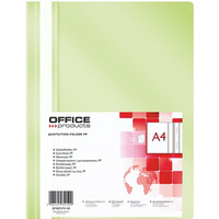 Skoroszyt OFFICE PRODUCTS, PP, A4, mikki, 100/170mikr., jasnozielony