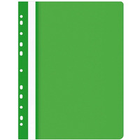 Skoroszyt OFFICE PRODUCTS, PP, A4, mikki, 100/170mikr., wpinany, zielony