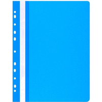 Skoroszyt OFFICE PRODUCTS, PP, A4, mikki, 100/170mikr., wpinany, niebieski