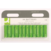 Baterie super-alkaliczne Q-CONNECT AA, LR06, 1, 5V, 12szt