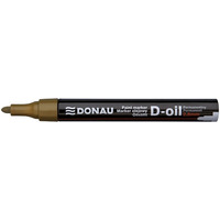 Marker olejowy DONAU D-Oil, okrgy, 2, 8mm, zoty