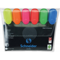 Zestaw zakrelaczy SCHNEIDER Job, 1-5 mm, 6 szt., miks kolorów