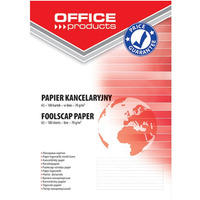 Papier kancelaryjny OFFICE PRODUCTS, w linie, A3, 100ark