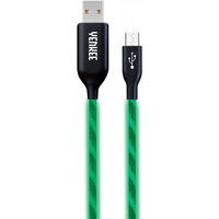 Kabel YCU 231 zielony LED Micro USB LED 2.0