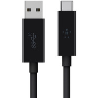 Kabel USB-C do USB A 3.1 1m czarny