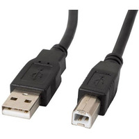 Kabel USB-A(M)->USB-B(M) 2.0 1M CZARNY